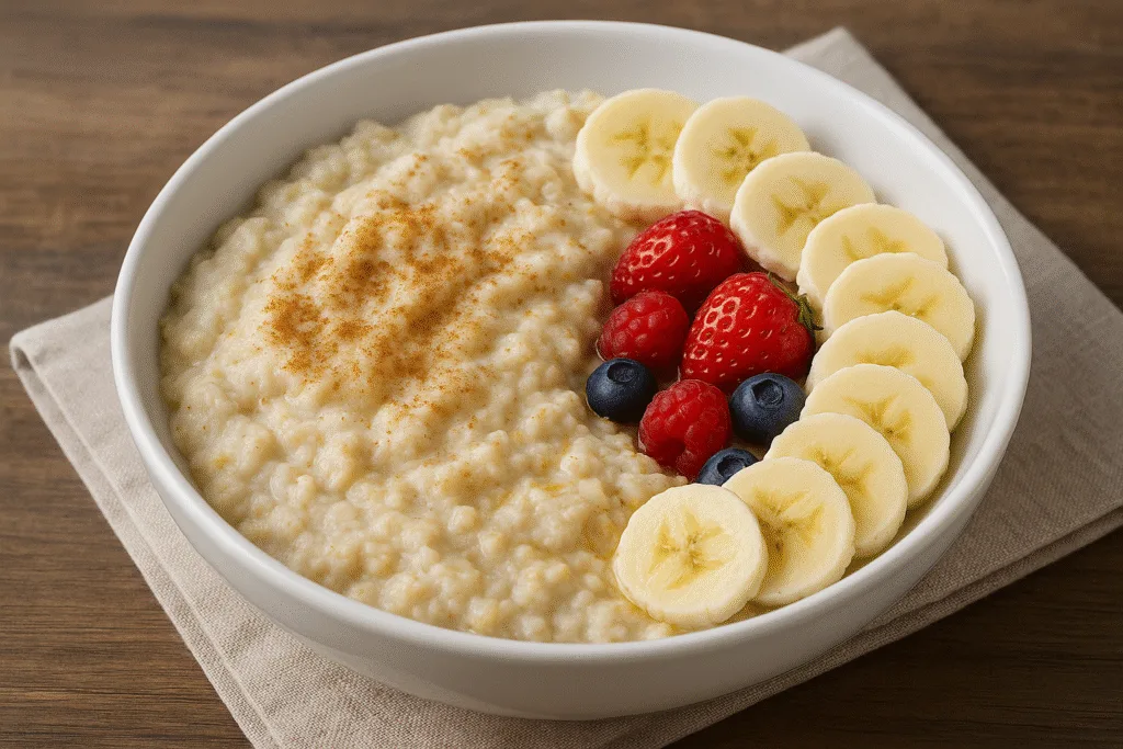 Desayuno Proteico con Claras y Avena