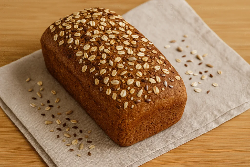 Pan de avena y semillas
