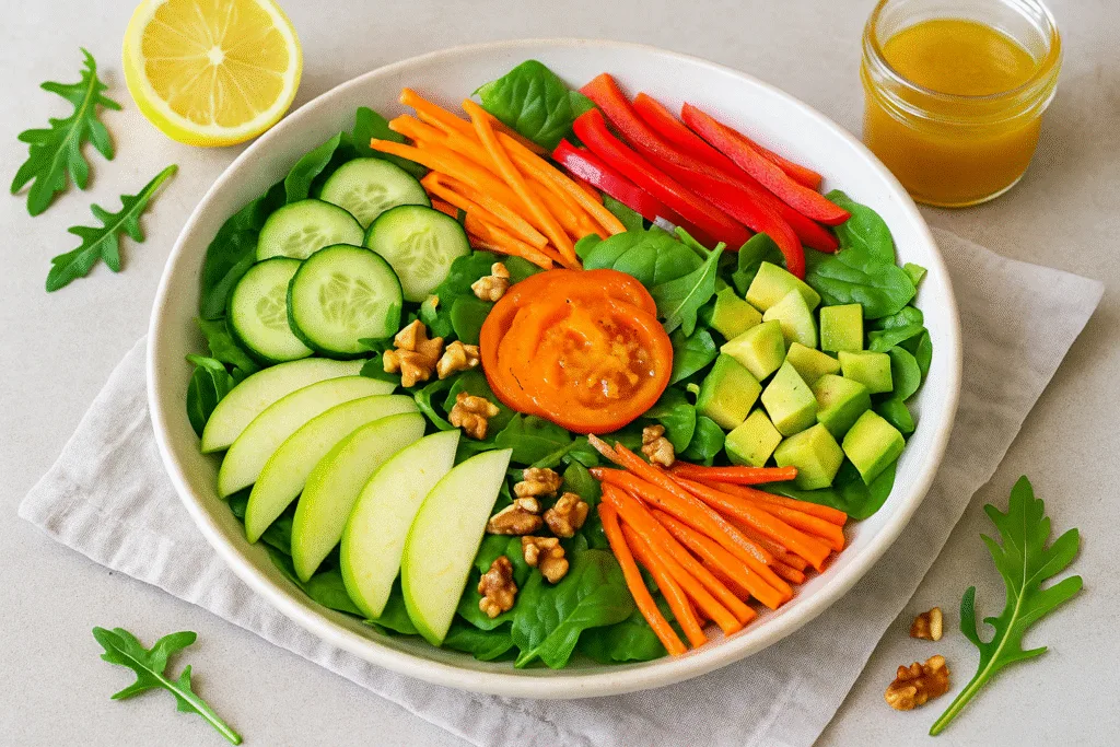 Una ensalada ligera que sorprende por su sabor y frescura
